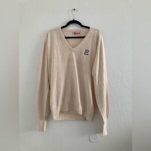 Vintage Seattle Mariners Sweater Antigua of Scottsdale Cream MLB Baseball Men XL